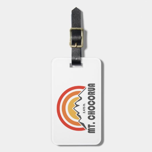 Mount Chocorua New Hampshire Gepäckanhänger (Vorderseite vertikal)