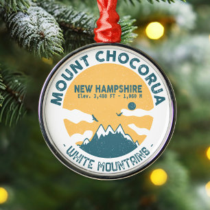Mount Chocorua New Hampshire - Retro Vintage Ornament Aus Metall