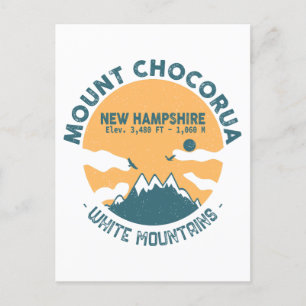 Mount Chocorua New Hampshire - Retro Vintage Postkarte