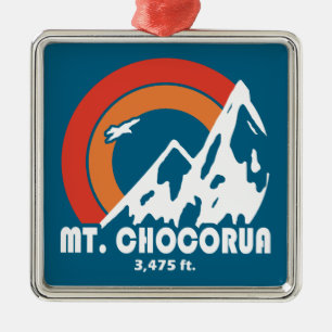 Mount Chocorua New Hampshire Sun Eagle Ornament Aus Metall