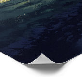 Mount Cloud - Malerische Landschaft Poster (Ecke)