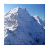Mount Cook (Aoraki) Peak, Neuseeland Fliese (Vorderseite)