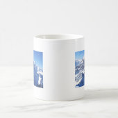 Mount Cook (Aoraki) Peak, Neuseeland Kaffeetasse (Mittel)