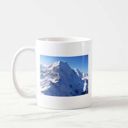 Mount Cook (Aoraki) Peak, Neuseeland Kaffeetasse (Links)