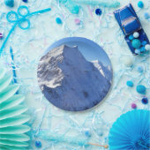 Mount Cook (Aoraki) Peak, Neuseeland Pappteller (Party)