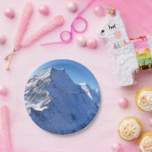 Mount Cook (Aoraki) Peak, Neuseeland Pappteller (Party)