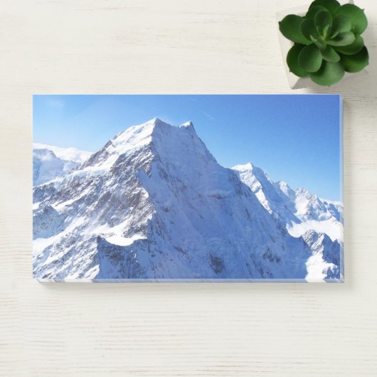 Mount Cook (Aoraki) Peak, Neuseeland Post-it Klebezettel (Büro)