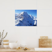 Mount Cook (Aoraki) Peak, Neuseeland Poster (Küche)