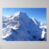 Mount Cook (Aoraki) Peak, Neuseeland Poster (Vorne)