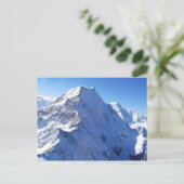 Mount Cook (Aoraki) Peak, Neuseeland Postkarte (Stehend Vorderseite)