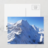 Mount Cook (Aoraki) Peak, Neuseeland Postkarte (Vorne/Hinten)