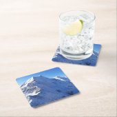 Mount Cook (Aoraki) Peak, Neuseeland Rechteckiger Pappuntersetzer (Vor Ort)