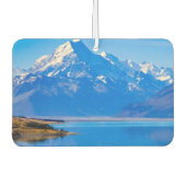 Mount Cook mit Blick auf den Pukaki-See, NZ Autolufterfrischer (Vorderseite)