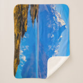 Mount Cook mit Blick auf den Pukaki-See, NZ Sherpadecke (Vorderseite)