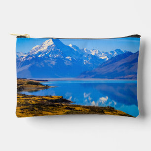 Mount Cook mit Blick auf den Pukaki-See, NZ Zubehörtasche