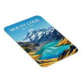 Mount Cook Nationalpark Neuseeland Magnet (Rechte Seite)