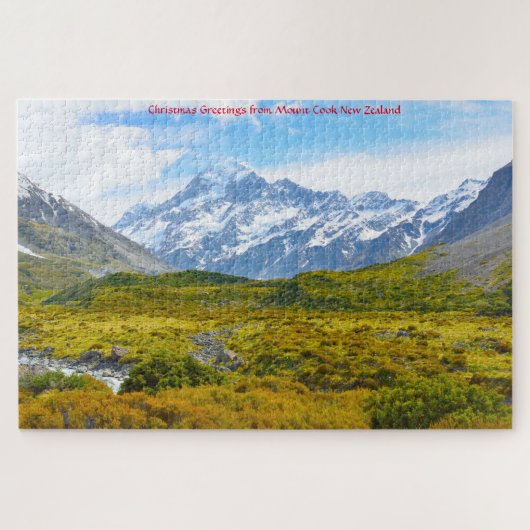 Mount Cook Neuseeland Jigsaw Puzzle (Horizontal)