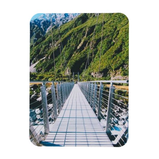 Mount Cook - Neuseeland Magnet (Vertikal)