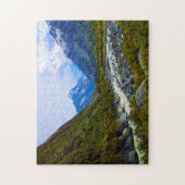 Mount Cook Neuseeland. Puzzle (Vertikal)
