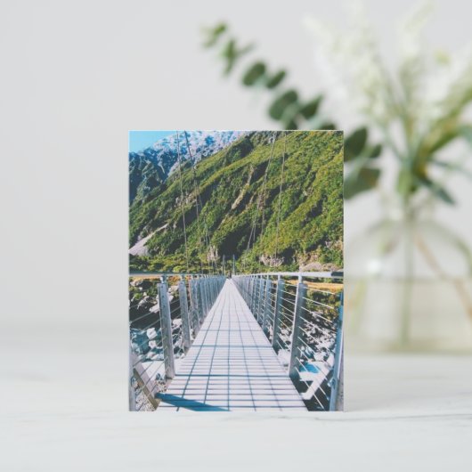 Mount Cook - New Zealand Postkarte (Stehend Vorderseite)