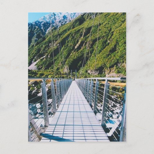 Mount Cook - New Zealand Postkarte (Vorderseite)