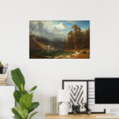 Mount Corcoran - Albert Bierstadt Fine Art Poster (Heimbüro)