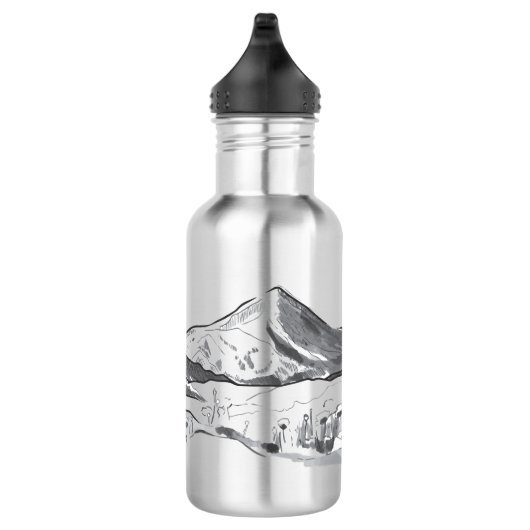 Mount Damavand Edelstahlflasche (Rechts)