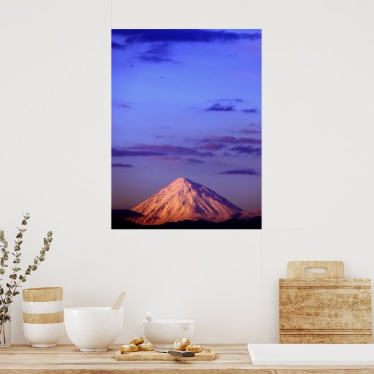 Mount Damavand Poster (Küche)