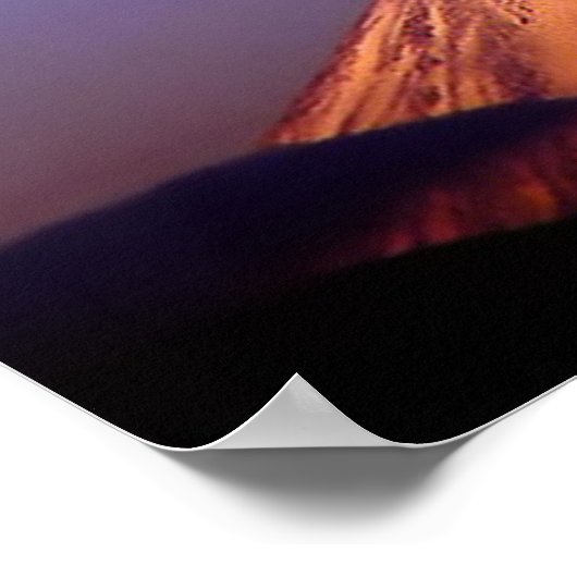 Mount Damavand Poster (Ecke)