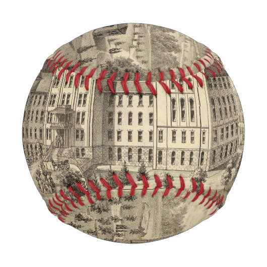Mount de Chantal, bei Wheeling, West Virginia Baseball (Vorderseite)