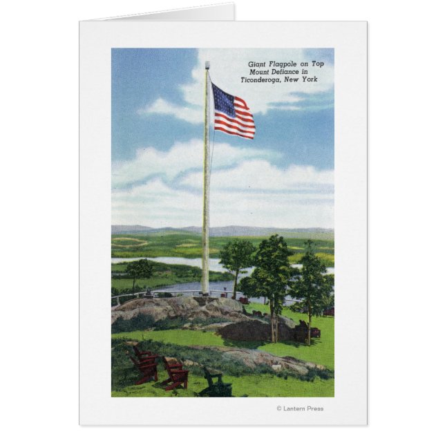 Mount Defiance Giant Flagpole Scene (Vorne)