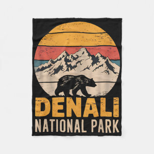 Mount Denali Alaska Bergsteiger Klettern National Fleecedecke