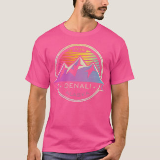 Mount Denali Alaska Bergsteiger Nationalparkprojek T-Shirt