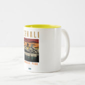 Mount Denali Alaska Tasse – Berglandschaft Kaffee (VorderseiteRechts)