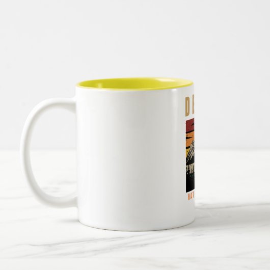 Mount Denali Alaska Tasse – Berglandschaft Kaffee (Links)