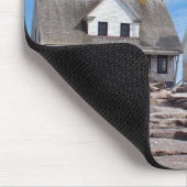 Mount Desert Rock Light, Maine Mousepad (Ecke)