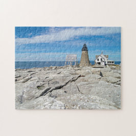 Mount Desert Rock Lighthouse, Maine Jigsaw Puzzle