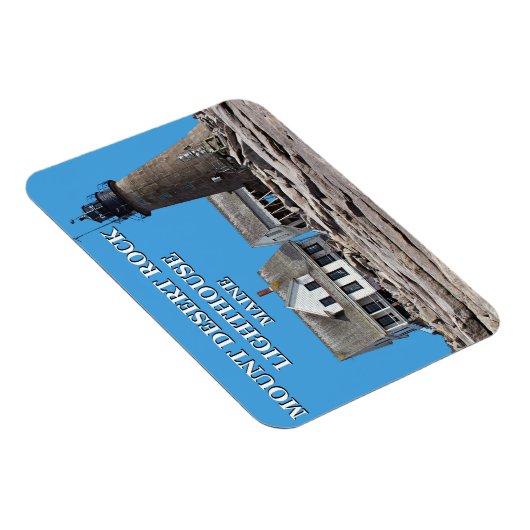 Mount Desert Rock Lighthouse, Maine Magnet (Rechte Seite)