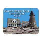 Mount Desert Rock Lighthouse, Maine Magnet (Horizontal)