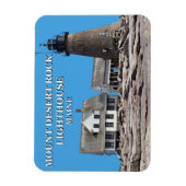 Mount Desert Rock Lighthouse, Maine Magnet (Vertikal)