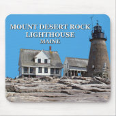 Mount Desert Rock Lighthouse, Maine Mousepad (Vorne)