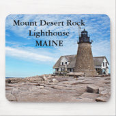 Mount Desert Rock Lighthouse, Maine Mousepad (Vorne)