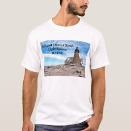 Mount Desert Rock Lighthouse, Maine Shirt