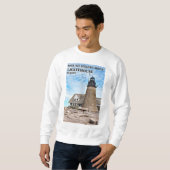Mount Desert Rock Lighthouse, Maine Sweatshirt (Vorne ganz)