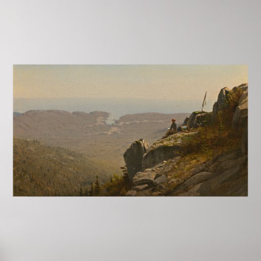 Mount Desert - Sanford Gifford Fine Art Poster (Vorne)