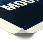 Mount Dhaulagiri Nepal V03 Poster (Ecke)