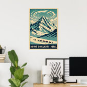 Mount Dhaulagiri Nepal V04 Poster (Heimbüro)