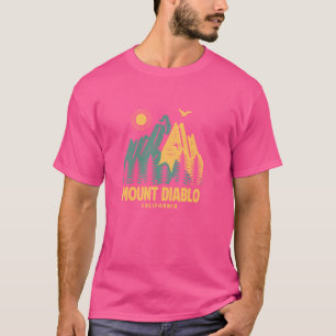 Mount Diablo Berge California Wandern im Freien T-Shirt