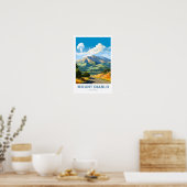Mount Diablo California Travel Print Poster (Küche)