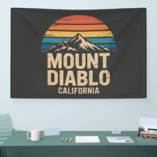 Mount Diablo Kalifornien Banner